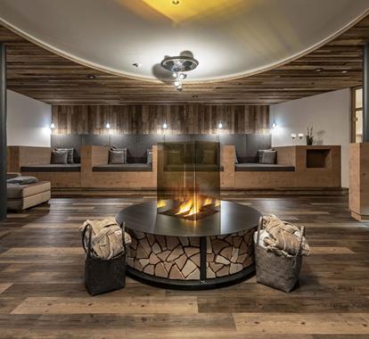In the relaxation room