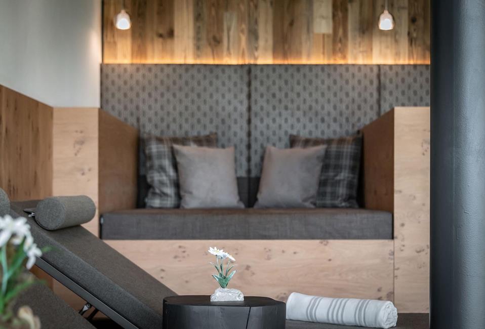 In the relaxation room
