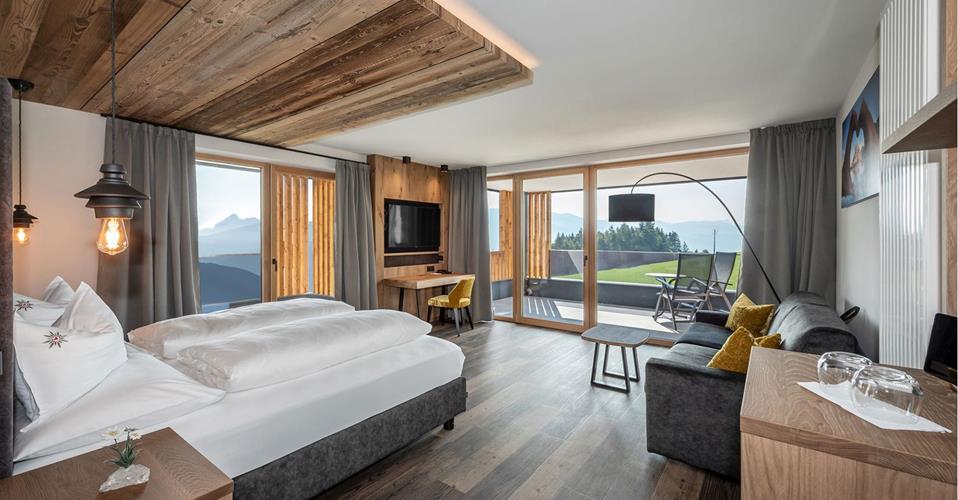 Suite Panoramica Family con balcone